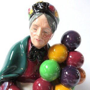 COPY - Royal Doulton porcelain figurine Old Balloon Seller HN1315  7-1/2" tall …